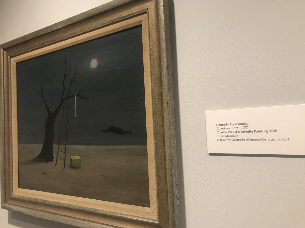 flarebrwn's tweet photo. #ARTH287 who is Charlie Parker and what about this artwork makes this piece their favorite? https://t.co/nQnL8WAZPh