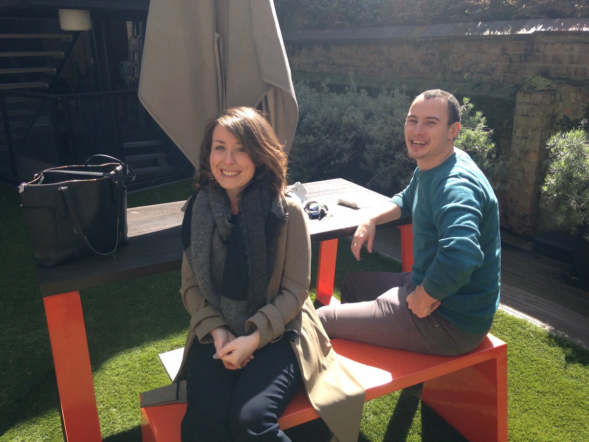 DW_Architects's tweet photo. First lunch in the courtyard at the new office yay! #sunshine #spring https://t.co/y1ZNyLozB8
