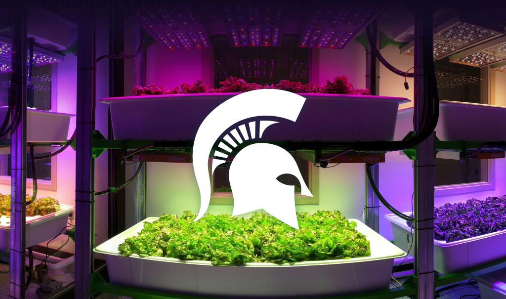 michiganstateu's tweet photo. A new #MSU lab is growing food without sunlight or soil. https://t.co/s1xsdFXjYY https://t.co/uVqXIsBqTn