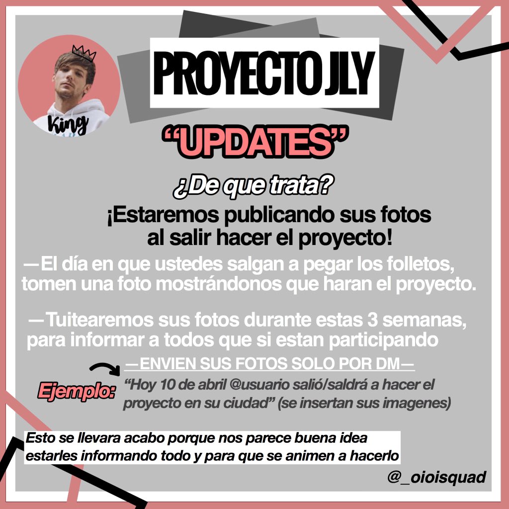 _oioisquad's tweet photo. 🌷YA ESTA AQUI EL PROYECTO🌷

En estas 4 imagenes te explicamos en que consiste y como se llevara acabo, por favor lee atentamente.

—Si tienes mas dudas, manda un dm  y con mucho gusto te contestamos.

FOLLETOS LISTOS PARA IMPRIMIR
Link: https://t.co/ndVBISZElN https://t.co/K1F9RfYwAt