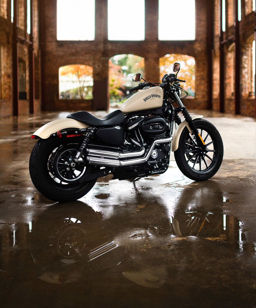 There's something about a shotgun exhaust on a #Sportster that just feels right. #Fasttracks #harley #harleydavidson #xl883 #rinehart #rinehartracing #madeinamerica