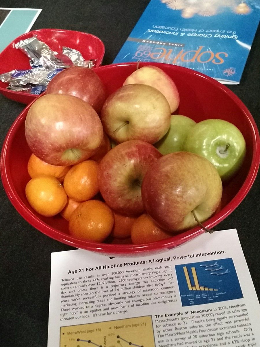 docpembs's tweet photo. @tobacco21 is passing out free fruit  at #sophe2018! #bestthingever https://t.co/HD25M3BtC9