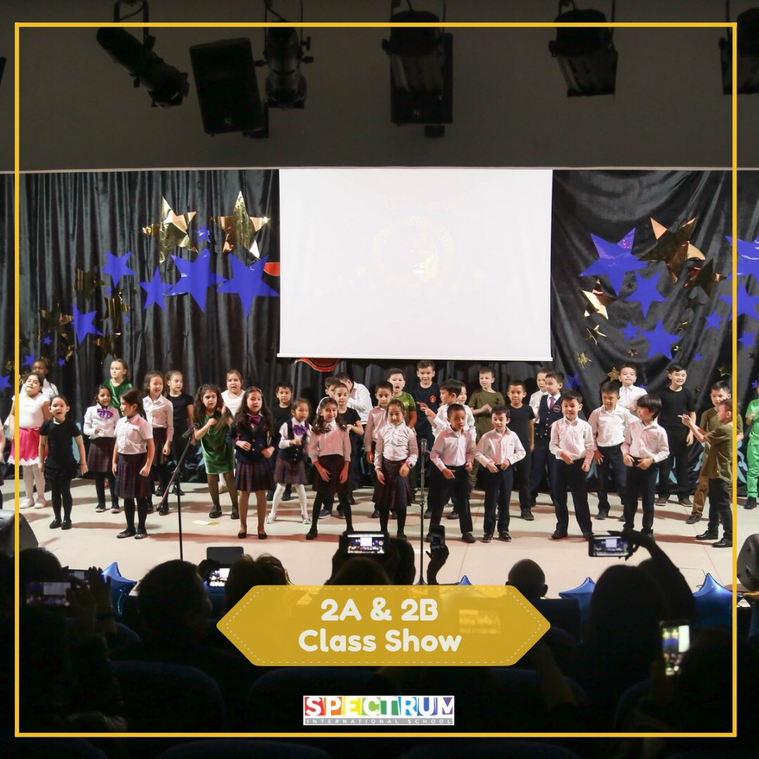 spectrum_is's tweet photo. We are delighted to share that today we had 2 A’s & 2 B’s Class Show party at our school! The students showed a real upper class performance, which was highlighted by the school public.
#ClassShow #Grade2 #Show #Concert #SpectrumIS #Spectrum #Astana #Kazakhstan #BilimOrda https://t.co/YfwBu7QKgk