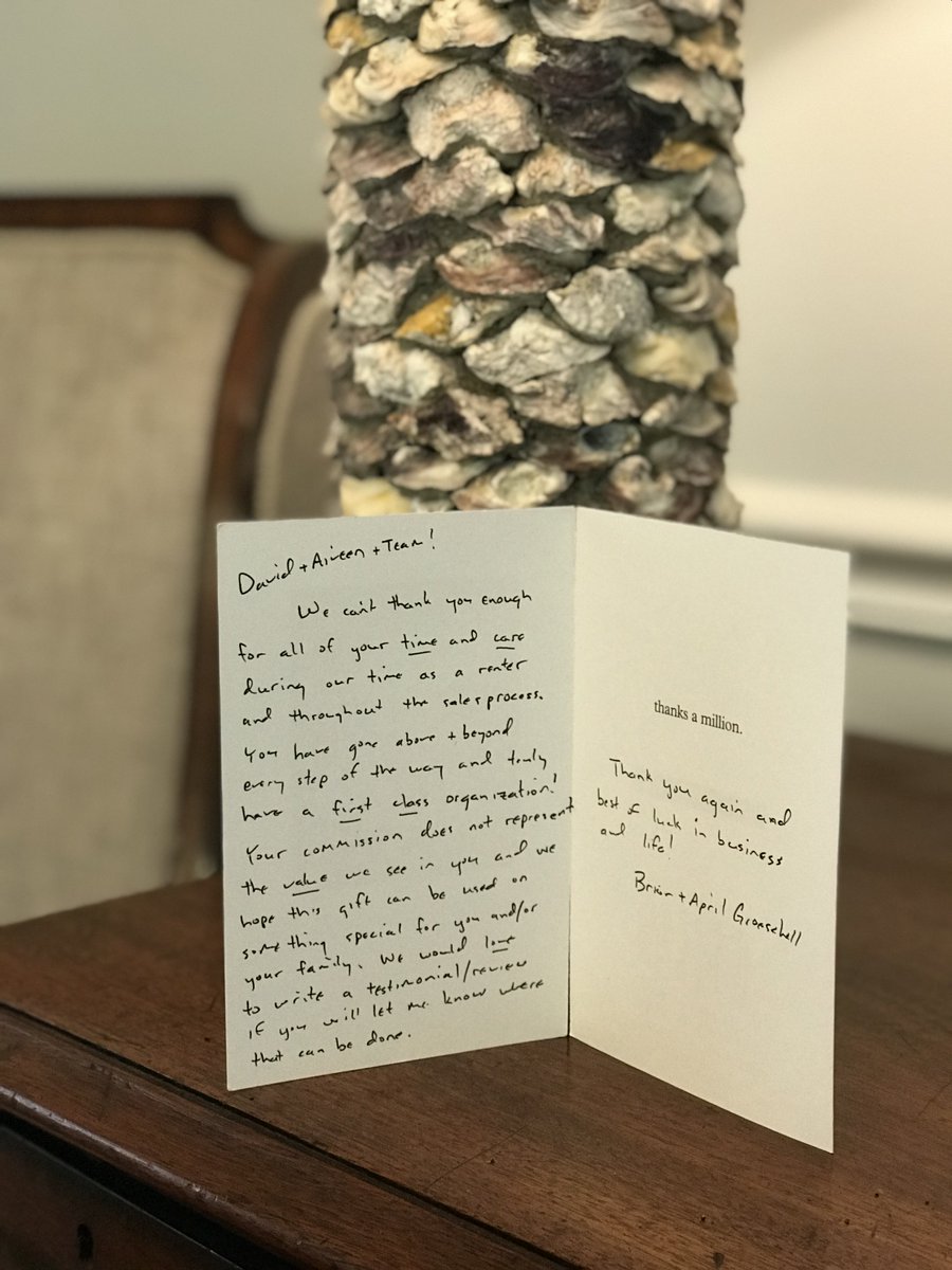ShamrockHomesAL's tweet photo. We love getting sweet notes from our clients! https://t.co/8mv0GXXHGY