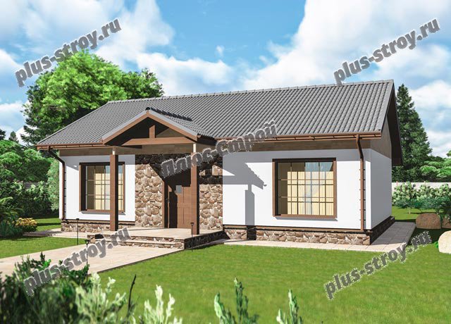 plusstroyru's tweet image. Проект одноэтажного дома 81 м2
#одноэтажныйдом #одноэтажныедома #одноэтажныйпроект #проектыодноэтажныхдомов