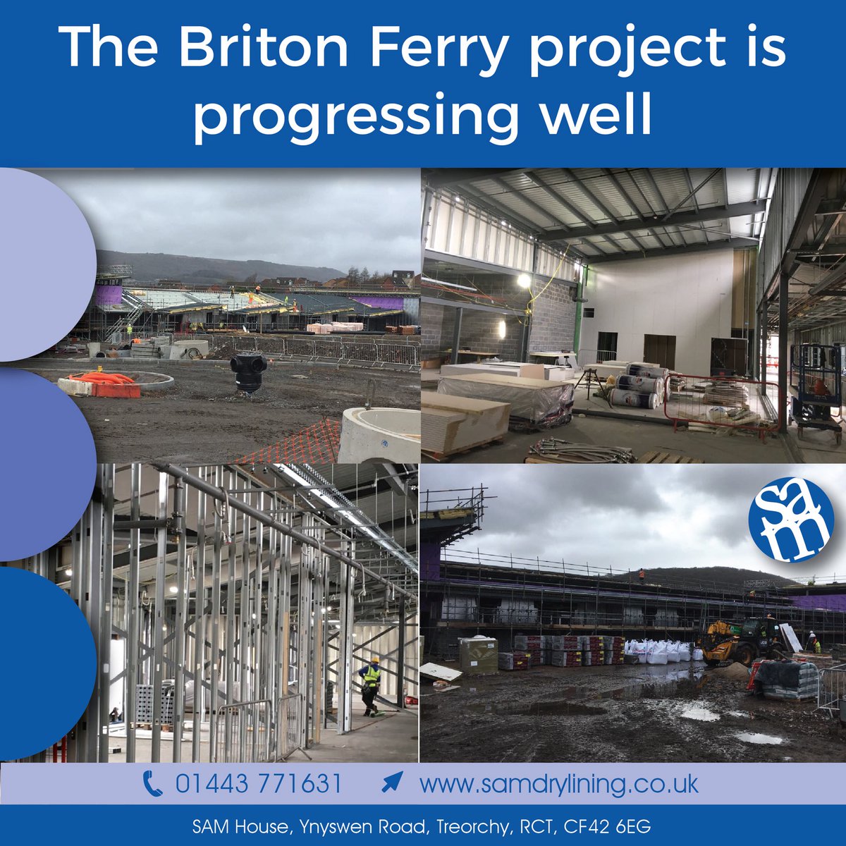 SamDrylining's tweet photo. #SAMDrylining #BritonFerry #Progress https://t.co/w3UwMEKYiJ