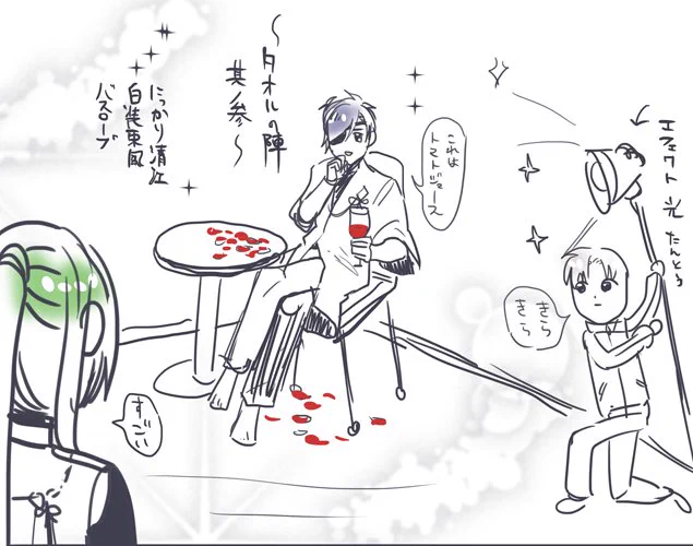 すきだなぁっておもったら描いてた 