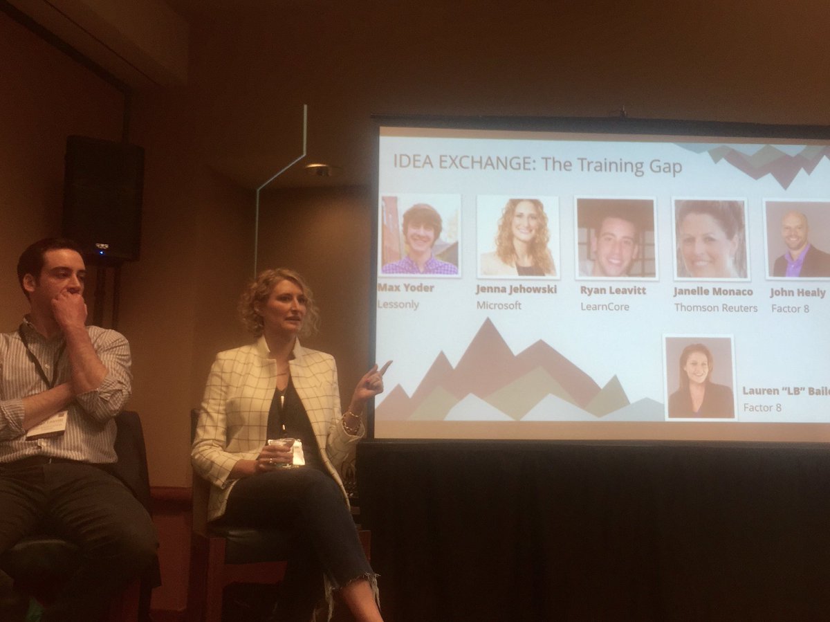 msftinsidesales's tweet photo. “Managers, coaching will make you scalable” - Jenna Jehowski joins leaders across Inside Sales to discuss the training gaps seen across the industry.  @AA_ISP #LS2018 #InsideSales #thetraininggap #peoplefirst #investinginourpeople https://t.co/HaCFinR0m1