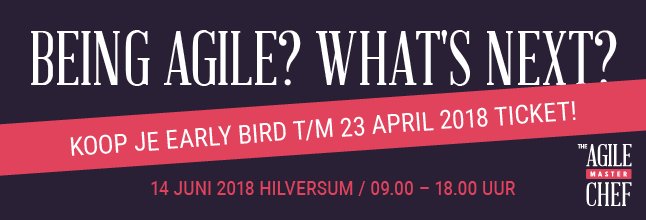 theagilechef's tweet image. Ben jij benieuwd naar de benodigde volgende stappen om écht relevant te zijn voor jouw klanten en omgeving? Koop je ticket en beleef een dag vol nieuwe inzichten, hands-on sessies, workshops en doeltreffende real-life simulaties. hubs.ly/H0bztnV0