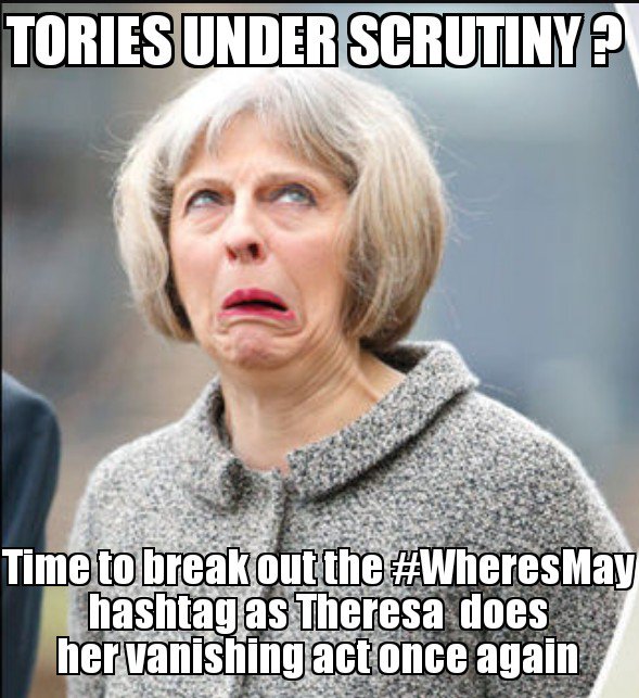 gazzcam's tweet photo. @SocialistVoice #WheresMay https://t.co/hdSFrqCmWJ