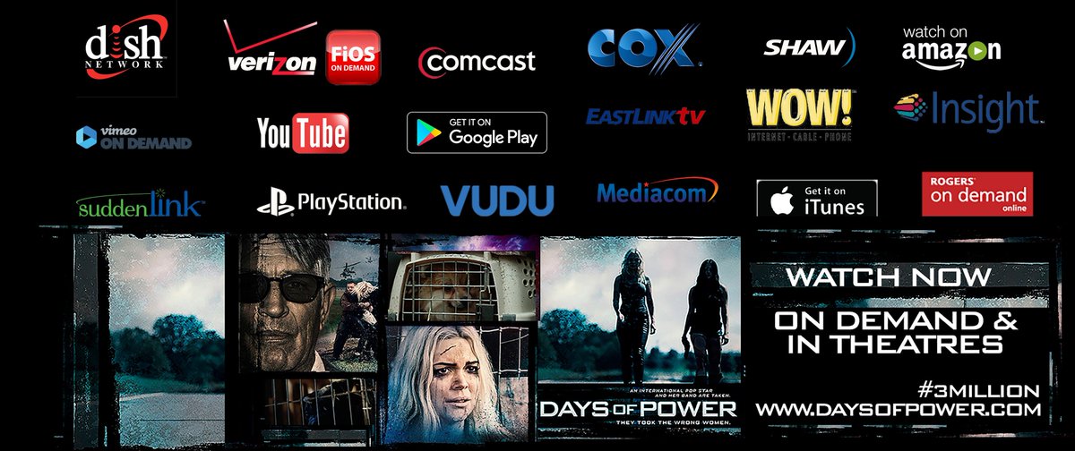 RealizeStudios's tweet image. Watch or Rent Today on any of these On Demand Platforms @verizonfios @comcast @VuduFans @amazon @GooglePlay @DishNetInfo @iTunes @Vimeo and more daysofpower.com