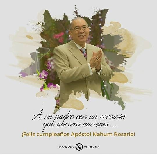 EECUpata's tweet photo. A nuestro Padre y Apóstol, le deseamos largura de días y fuerzas para seguir contagiando al mundo con su pasión por Jesús. ¡Feliz cumpleaños, le amamos! 
@nahumrosario https://t.co/ksFARuYf8r