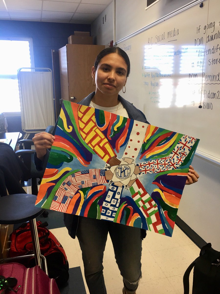 KeyClubMatanzas's tweet photo. Thanks to @leasia_lugo, Matanzas Key Club has a beautiful entry for the poster contest at DCON! 😍 #flkcdcon2018 https://t.co/NXiVd1d3Ll