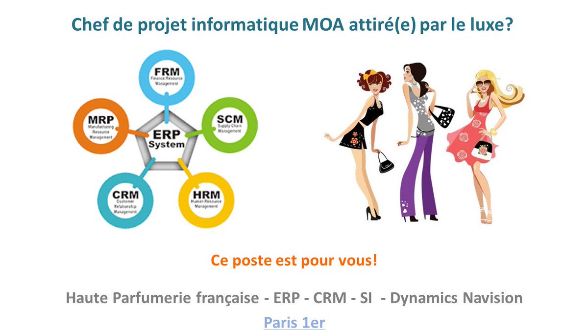 AVANTAGERH's tweet photo. @AVANTAGERH recherche un Chef de projet informatique MOA  f/h ! Serez-vous le talent que notre prestigieux client du secteur du luxe souhaite intégrer au sein de sa DSI ? #i4emploi https://t.co/r15mJ8zhff https://t.co/LPSQhjSSvI
