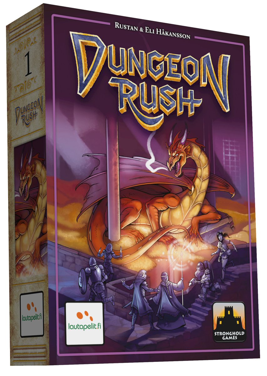 StrongholdGames's tweet photo. Dice Tower Judgement - Approved?! Yes! Check out Dungeon Rush review by Tom Vasel. https://t.co/HL9OPZ5UHA @DiceTowerStaff #dungeonrush @Lautapelitfi https://t.co/q9ubnOEpjp