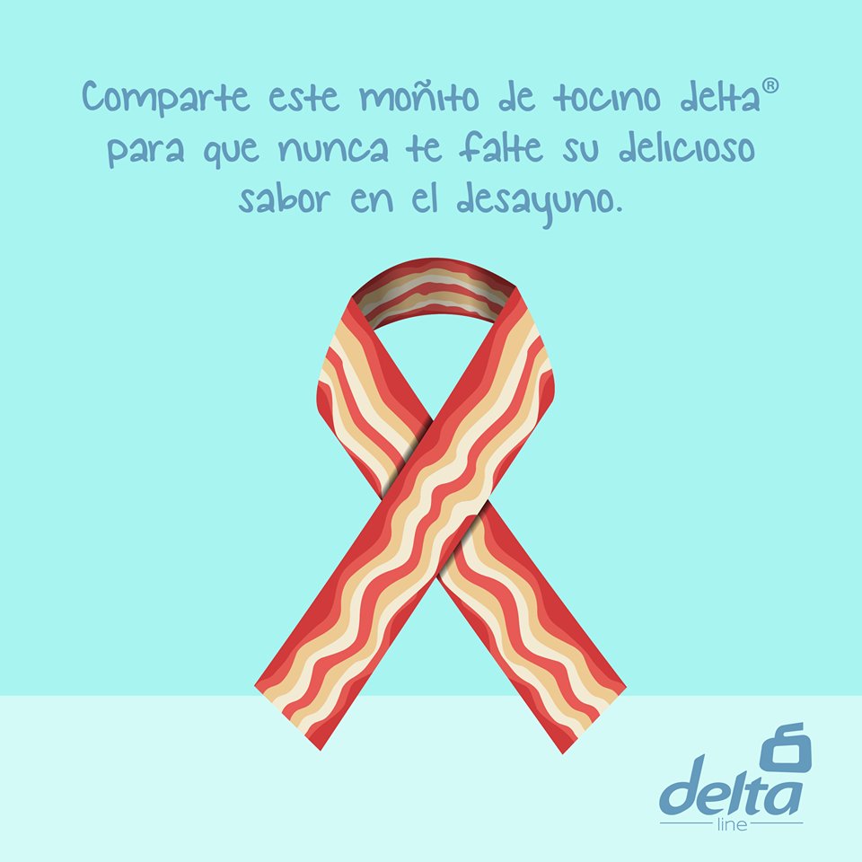 GrupoDelta's tweet photo. Comparte este moñito de tocino para que nucna te galte su delicioso sabor ahumado. 
#Bacon https://t.co/WHxZKDKZsc