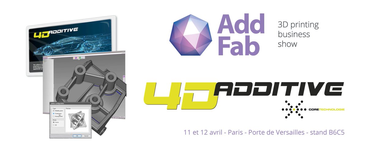 SophieGarofalo's tweet photo. 3500 visiteurs attendus sur #AddFab les 11 et 12 avril 2018 à Paris 🚀🇫🇷
Le #RDV des acteurs les plus importants de l’industrie de l'#Impression3D et de la #FabricationAdditive #CoreTechnologie #4D_Additive @add_fab @3Dnatives @3DAdept @IPC_3D_Printing https://t.co/fVuNxzI2L6