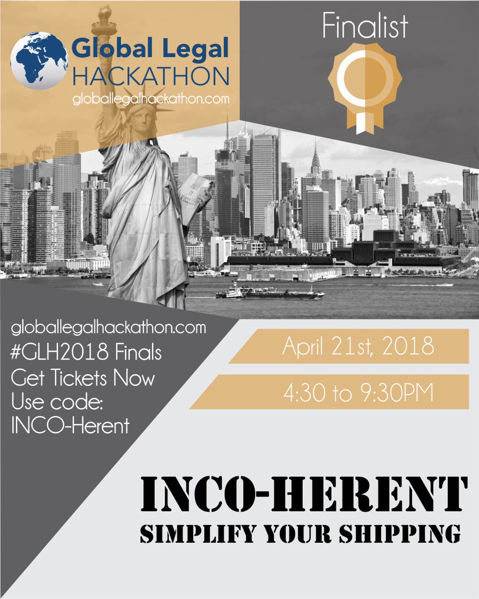 INCOtelligent's tweet photo. Good morning, World! #INCOtelligent is getting ready to take on the Big Apple! #GLH2018 @worldhackathon https://t.co/EskdqKHqKy