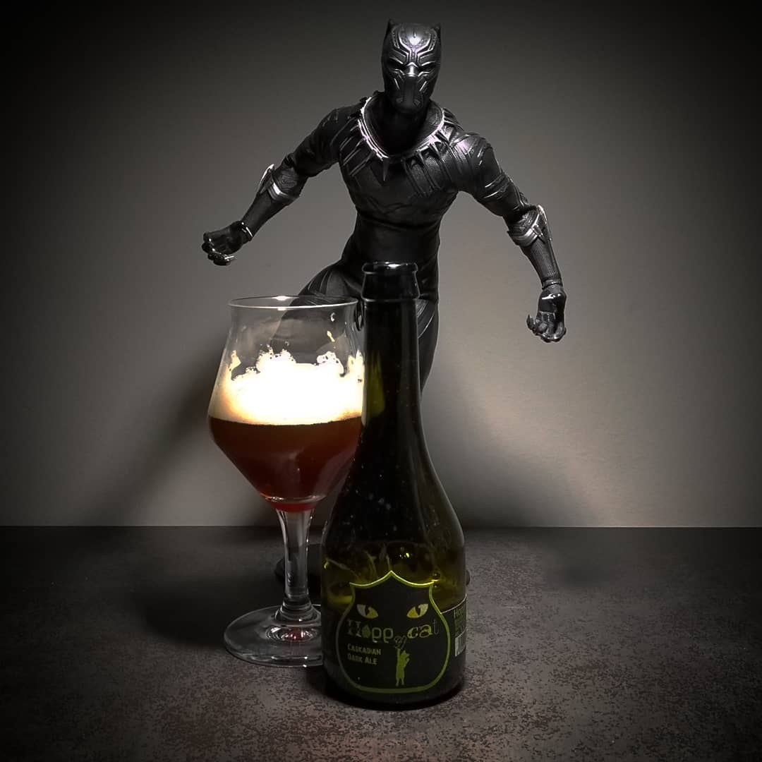 ClubCerveceros's tweet photo. Black Panther loves beer!! #blackpanther #marvel #hoppycat #birradelborgo #craftbeerhour https://t.co/CqhUfusIoF