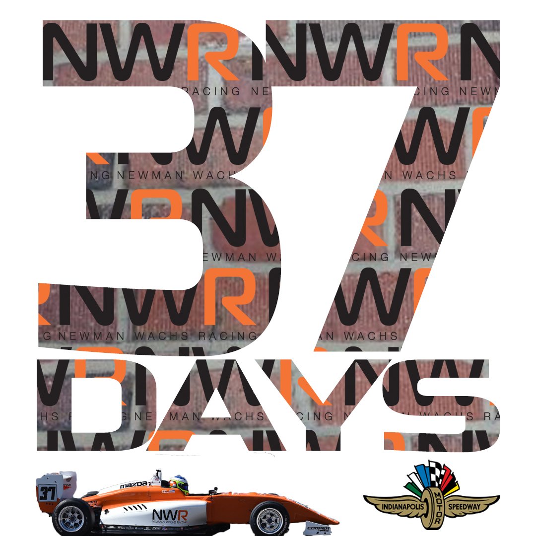 newman_wachs's tweet photo. As we countdown to the #INDYCARGP, we are now @OzzborneD (37) days away from the @USF2000 Race 1! Like we said yesterday, we're ready to get back on track! #IsItMayYet #MRTI #TeamCooperTire https://t.co/kq0ewrfiUE