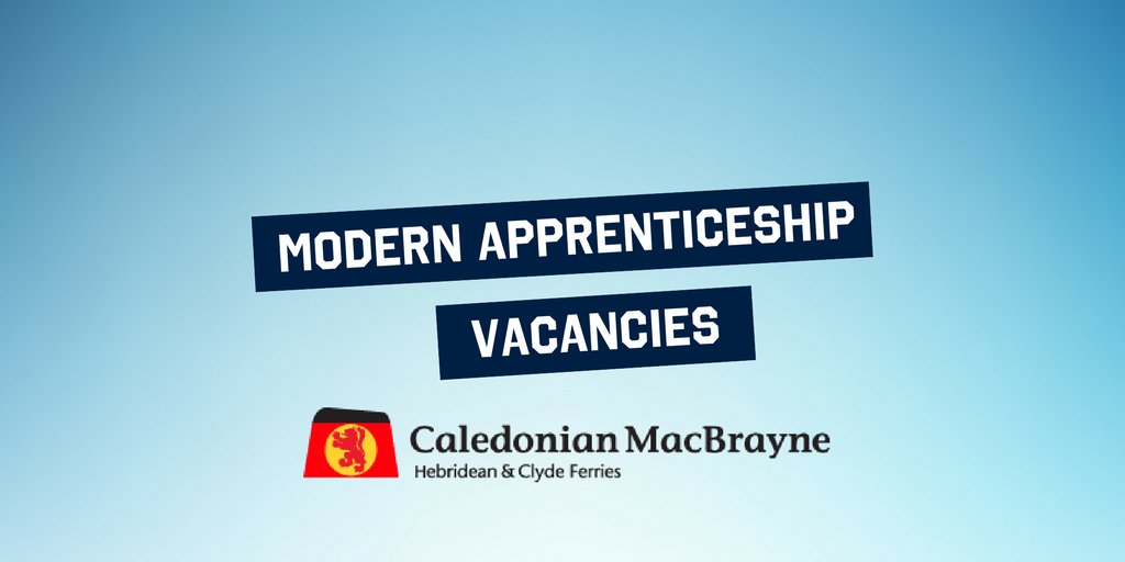 mywowscotland's tweet photo. Set the sails on your career as an #ApprenticeEngineer with @CalMacFerries who have 4 positions available in Gourock. https://t.co/anaQtI7HQy https://t.co/5pP920HwZe