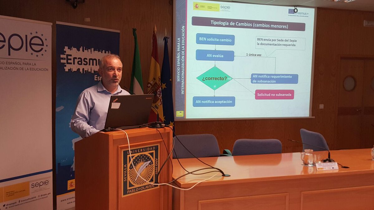 sepiegob's tweet photo. El informe final: Mobility Tool+ y documentación. Jornada de seguimiento a Asociaciones Estratégicas (KA2) Convocatoria 2016 #ErasmusPlus https://t.co/sCTGFPOaNR
