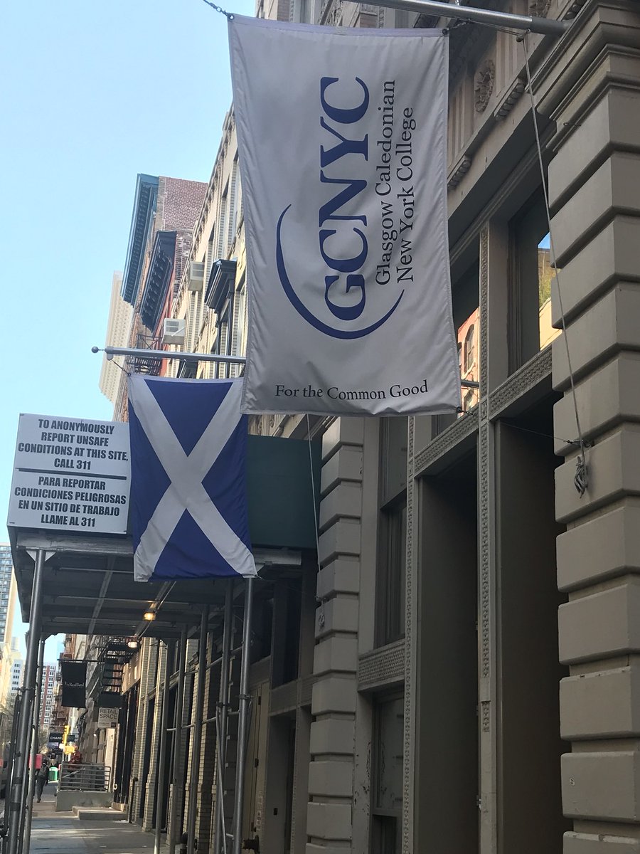 christinemesson's tweet photo. When I graduated from @CaledonianNews 30 years ago I didn’t think next time I visited would be @ their #NewYork campus to hear about the great work they are doing globally. Delighted to share more news about #Scottish #innovators #entrepreneurs #exports  #TartanWeek @sbnscot https://t.co/YJAUGTEHeS