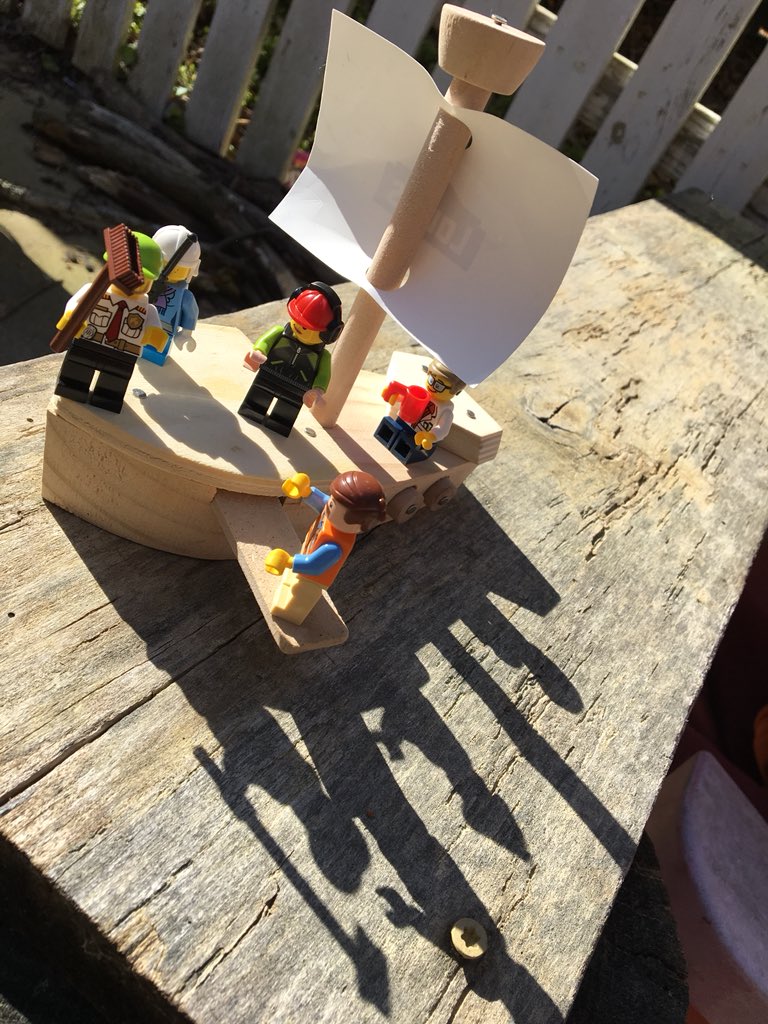 GridleyDaniel's tweet photo. Chapter 7 #WESlearnlap #BCESlearnlap reflection on 21st Century Skills...via Lego scene...

-problem: our boat is on land 
-collaboration &amp; critical thinking 
-specific feedback to grow
-apply skills &amp; knowledge 
-produce results
-reflect

Thinking about MY *growth report* card*. https://t.co/vYXPdYW14r