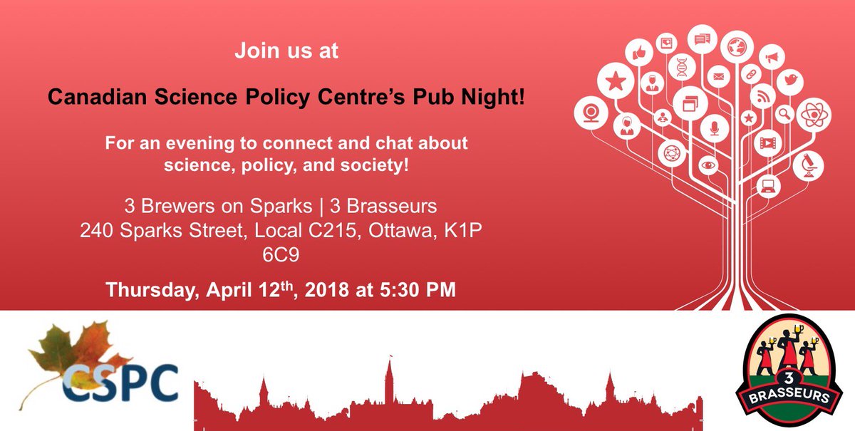 robinjyee's tweet photo. One week left until the @sciencepolicy Pub Night! Interested in #CdnSci, #scipol, #scicomm and related? Come by and say hi next Thursday! 👍 👇 https://t.co/Xz9fbu5NR7