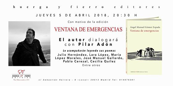 Estáis avisados. Y de enhorabuena, aventureros.
<a href="/hautor2/">javier moreno</a> <a href="/JoMGallardo/">José Manuel Gallardo</a> <a href="/Gadea_Ramos/">Gadea Ramos</a> <a href="/nestorvillazon/">nestorvillazon</a> <a href="/negrosexual1/">Negrosexual</a> <a href="/MariaLo96/">María López Morales</a> <a href="/HuergayFierro/">Huerga & Fierro eds.</a> <a href="/soybenicio/">Benício</a>