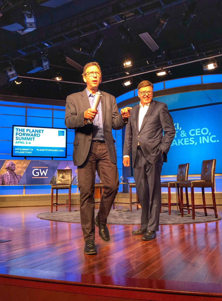ChrisPolicinski's tweet photo. Thanks @franksesno for helping enrich the dialogue around sustainability and food production.  #pfsummit2018 https://t.co/yUfgn66n3q
