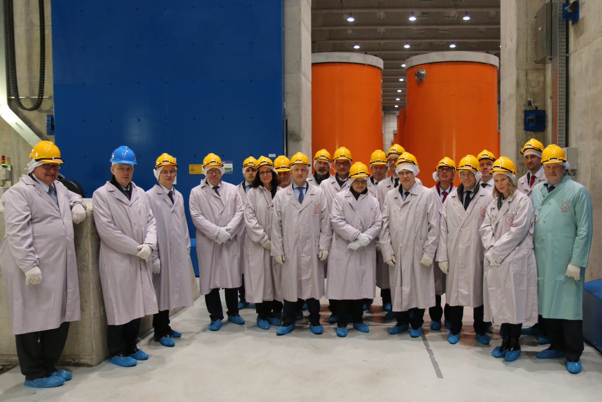 MinEnergyLT's tweet photo. Members of @Europarl_EN presented with progress report in #Ignalina #npp #decommissioning process. Now awaits the biggest challenge for both #LT &amp; #EU – safe dismantling of the nuclear reactors. It is the point of no return, as this process can be finished only with success! https://t.co/FPmAoGqF6U
