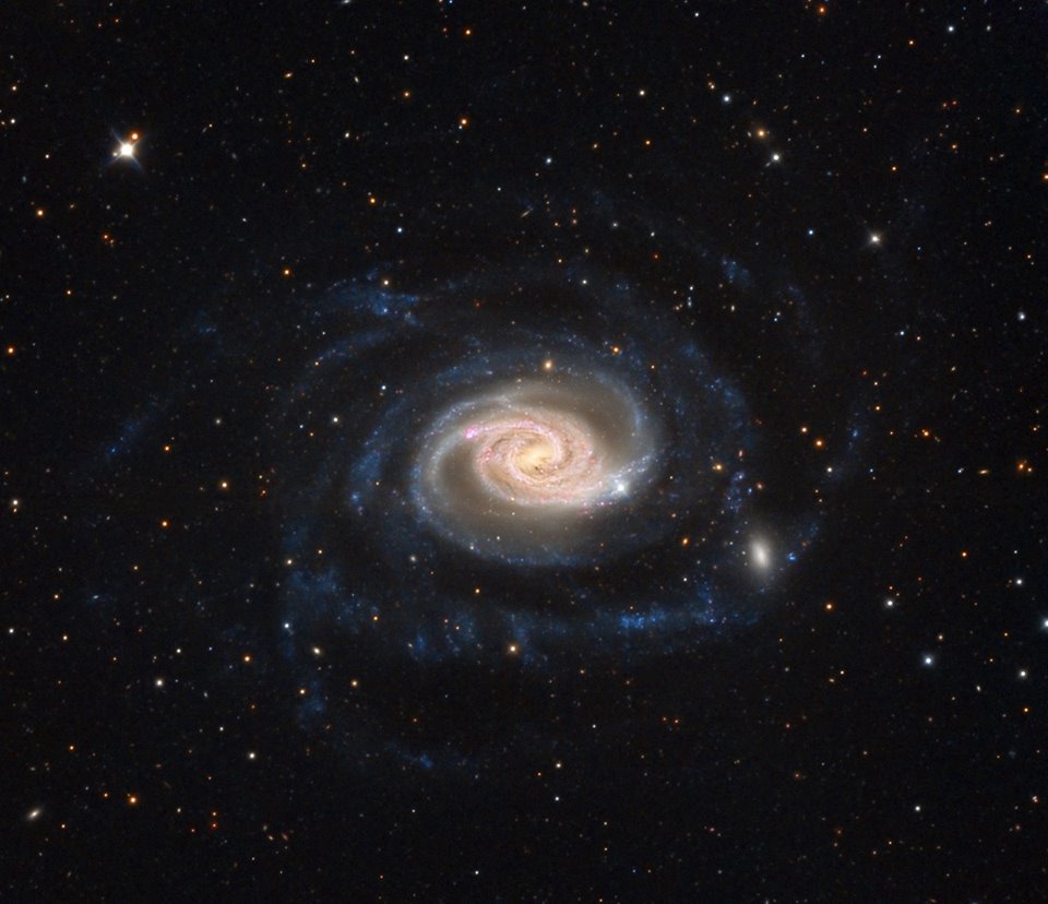 WesCallison's tweet photo. #Arizona's own Adam Block, @ngc1535, has an image featured on today's @apod, which is put out by #NASA. This is spiral #galaxy NGC 289, which is about 70 million light years away. #ChileScope #APOD #astronomy https://t.co/S6vuDv4fcd