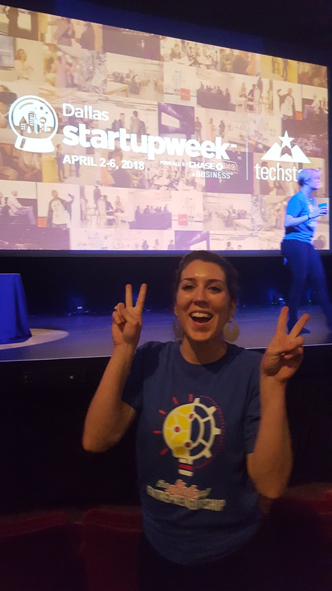 techwildcatters's tweet photo. Meet Kristin Leiber - she's one of the amazing people working behind the scenes, day and night, to make #dfwstartupweek happen! THANK YOU! #dsw18 https://t.co/3yGgGVHNRx