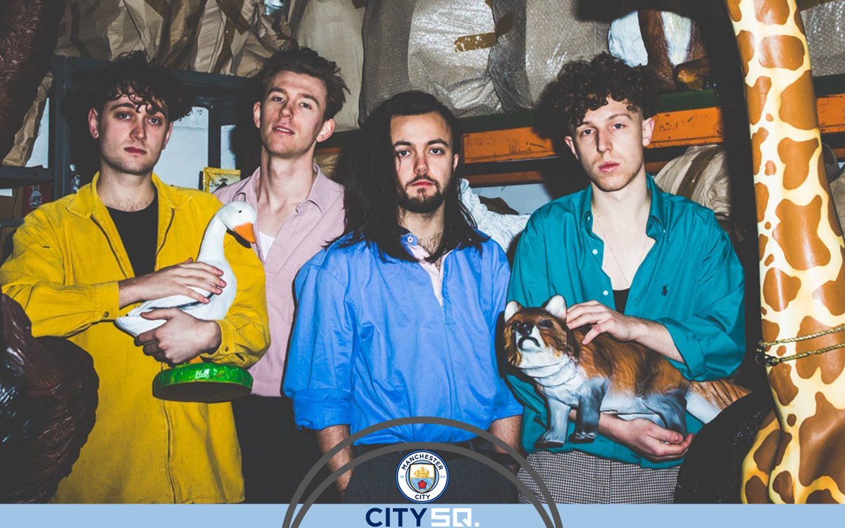 citysquarelive's tweet photo. Joining us throughout #CitySquareLive this Saturday is @Marsicans! 🎸
Upbeat indie meets dirty pop as the lads from the north join us ahead of the Manchester Derby... Follow the link below to check out their latest single ⬇️
🎧: https://t.co/NTUYdwUxvX https://t.co/DxI2lMMPGU