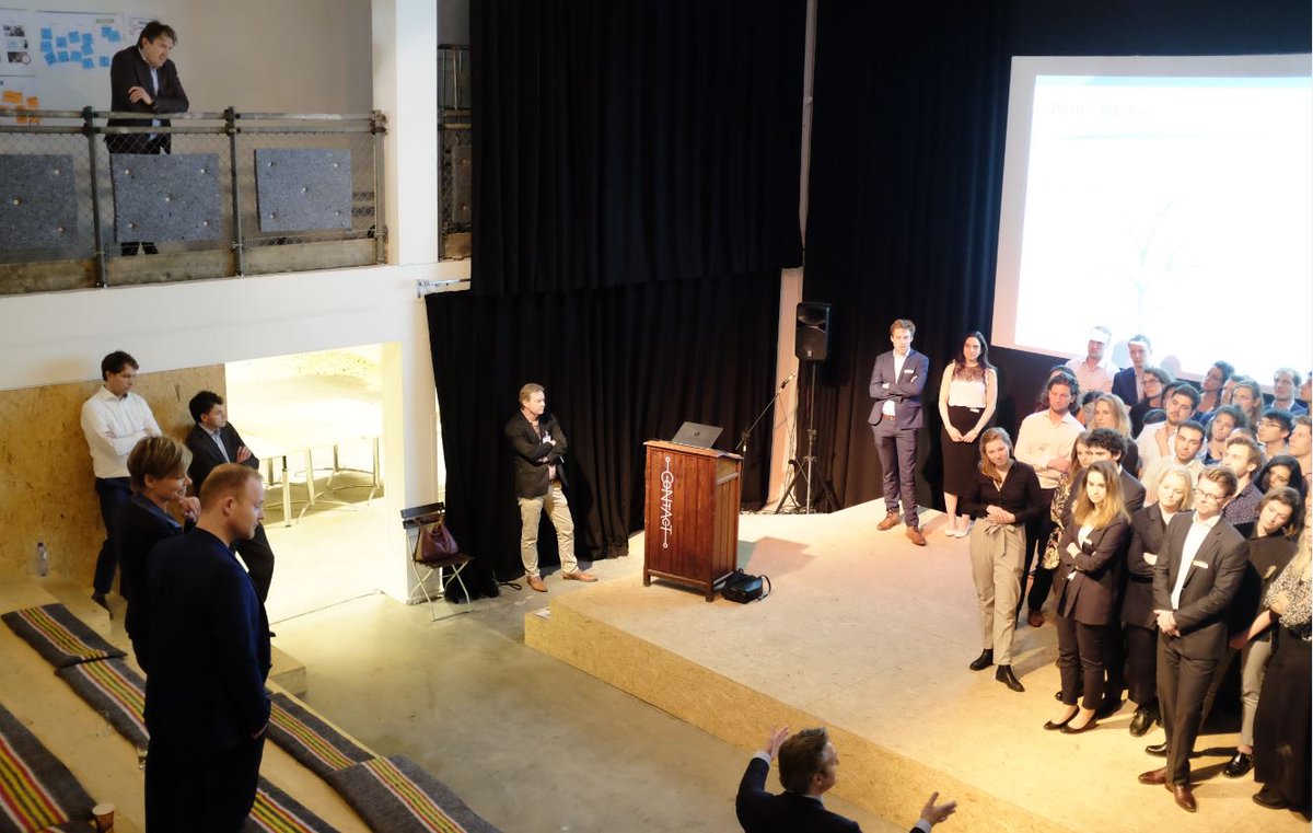 haskoning's tweet photo. An inspiring speech by our business line director @Marije_Hulshof has signalled the end of our #NextGenerationEvent. We thank all participants for joining us during this great day! #EnhanceSocietyTogether #cocreation #innovation https://t.co/nPeMxezlFf