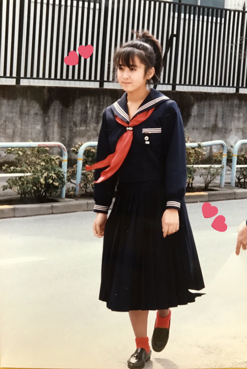  80年代のセーラー服画像  / X
