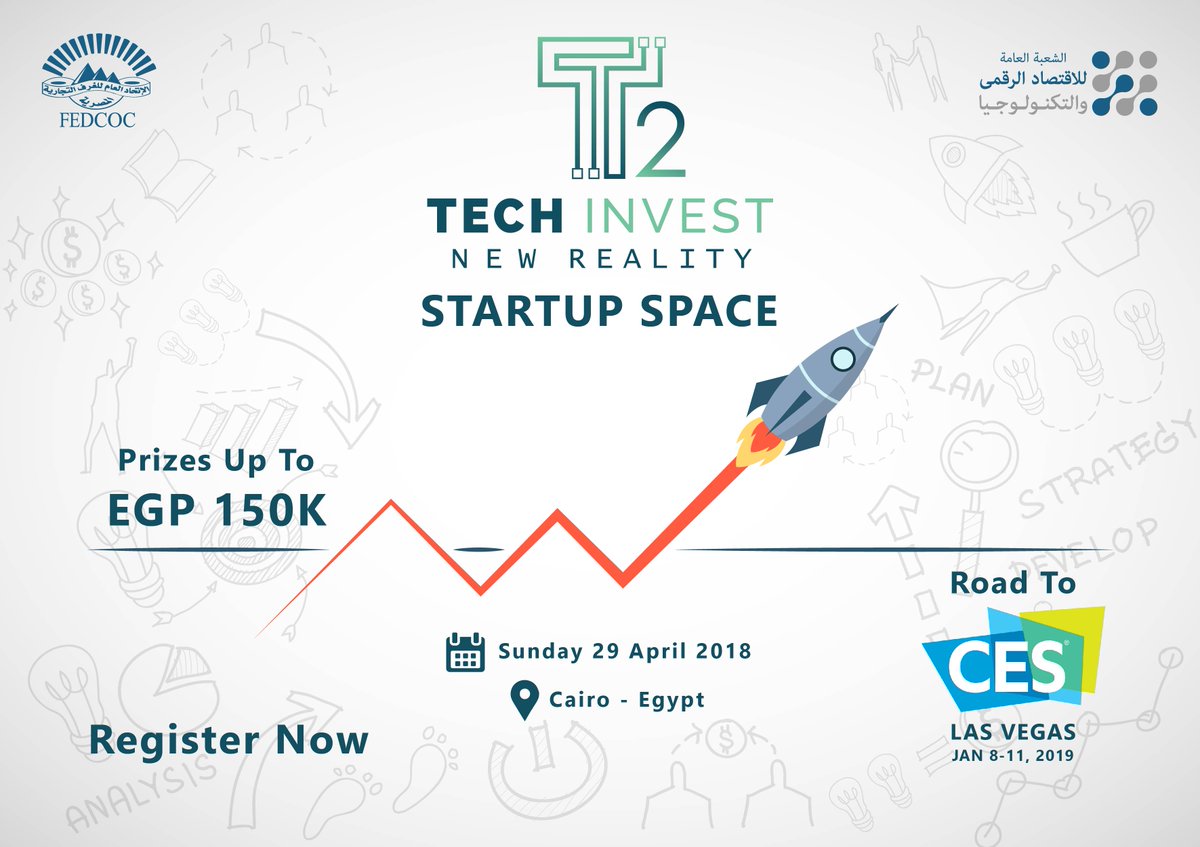 DETGDEG's tweet photo. Register as a Startup

#TECH_INVEST #الشعبة_العامة_للاقتصاد_الرقمي_والتكنولوجيا #ITFEDCOC #startups #Techne_Summit #ITIDA #MCIT #CES

https://t.co/UcHxqESEwI https://t.co/wxNoOoUBFp