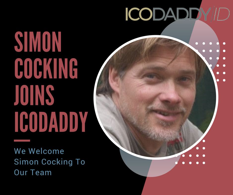 icodaddy's tweet image. Simon @SimonCocking joins @icodaddy&apos;s advisors team. 
#ico #icoadvisor #icoinvestment #cryptoadvisors #cryptocurrency