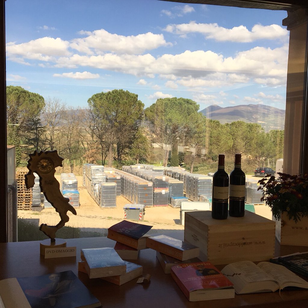 Visitando cantine di Montefalco