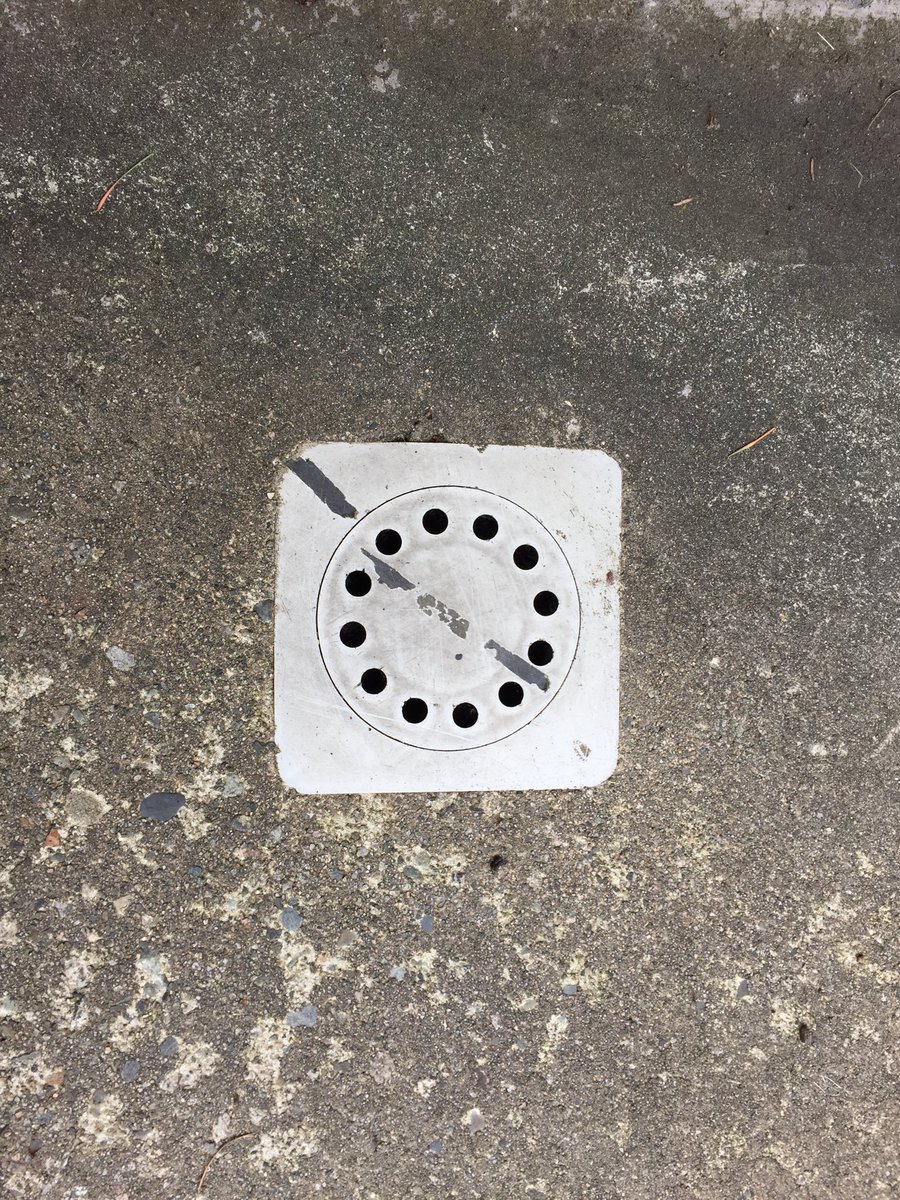 KurtPenner's tweet image. Anyone know a good way to get these plastic drain covers in cement open without breaking them? #clogged #drain #stuck #nothandyenoughapparently