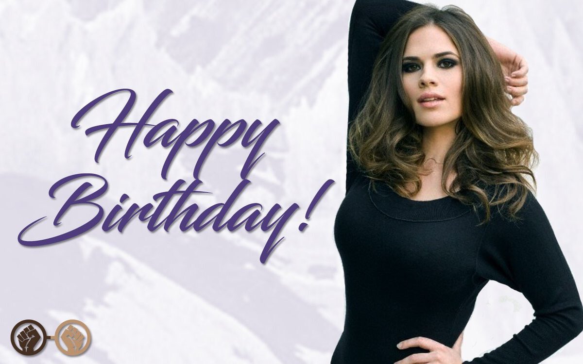 Happy birthday to Agent Carter herself, Hayley Atwell! Cap\s best girl turns 36 today! 