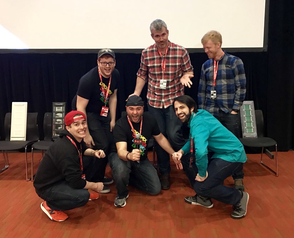 dropmixgame's tweet photo. The One Where the #Dropmix Gang Does a #PAXeast Panel https://t.co/yACeKyxepQ