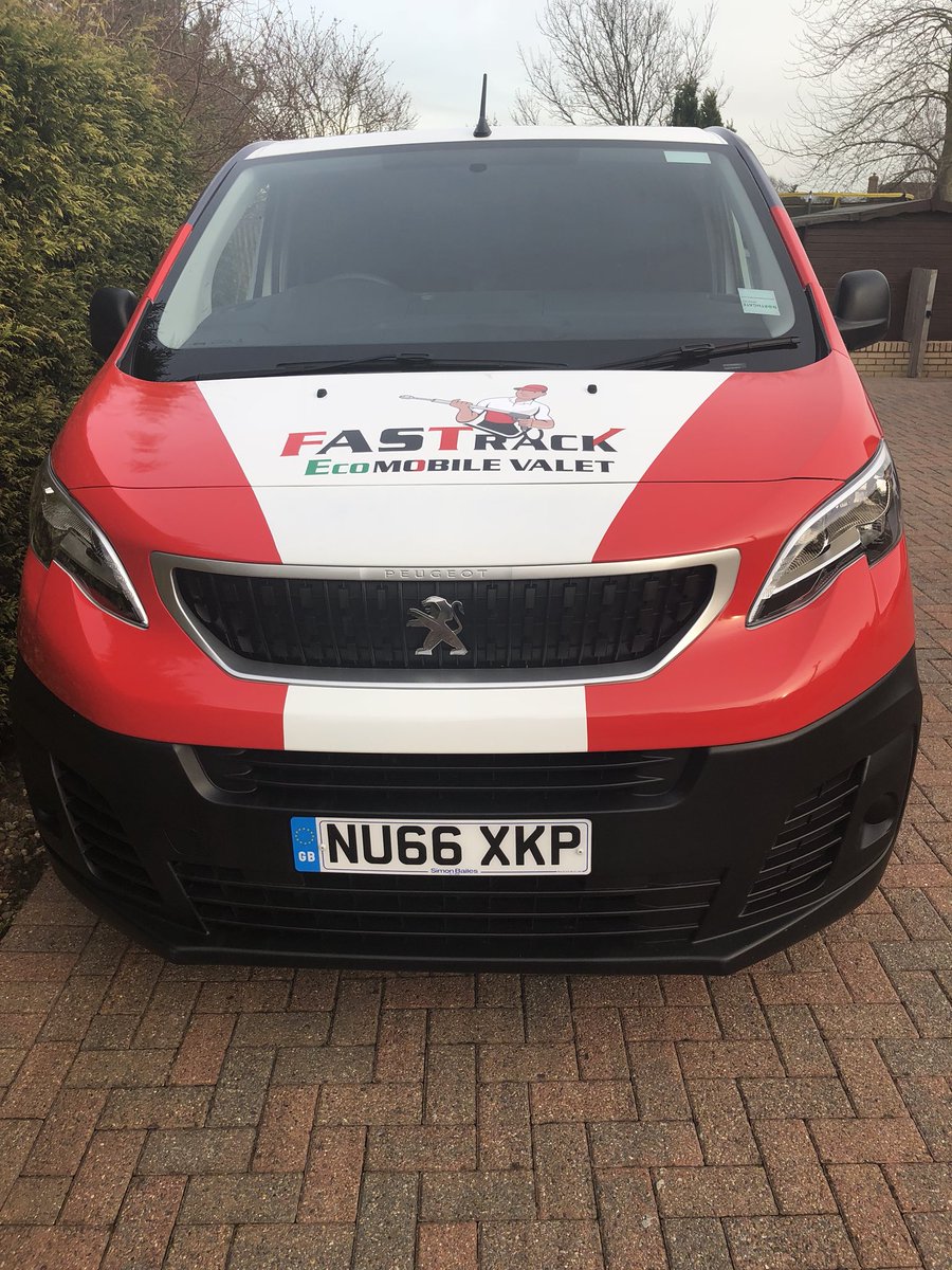 FastrackV's tweet image. Our vans are fully branded. Preparing for the launch day on the 23rd April.