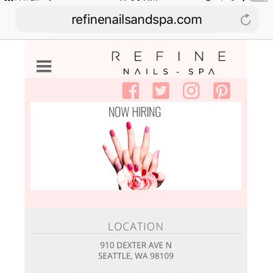 RefineNailsnSpa's tweet photo. #NewProfilePic https://t.co/wHxwhtmGEP