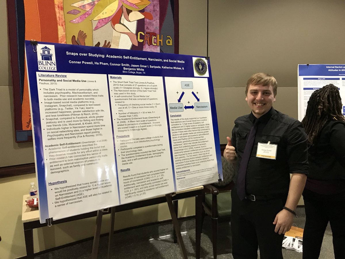 kwickesdancer's tweet photo. Blinn Psychology Club/Psi Beta students have had a great time presenting at the PVAMU Annual Research Symposium! #blinnpsyc #psibeta @PVAMU @BlinnCollege https://t.co/vEhP7bnfmz
