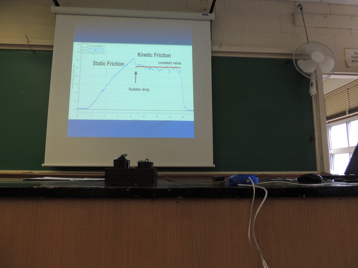 ChrisMeyerSci's tweet image. #physics class = exploring #friction. Do athletes want high or low friction shoes? Testing the friction of our shoes, we develop the idea of the coefficient. Friction is invisible, so we pull using a spring and a force probe. #InquiryBased approach = concepts first! @TDSB_STEM