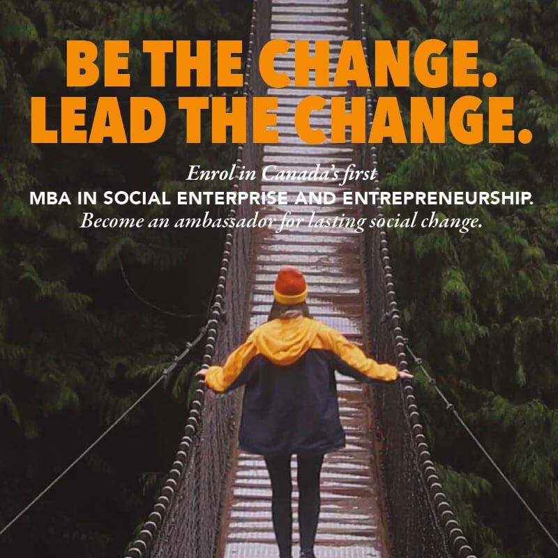 MemorialUAlumni's tweet photo. Calling all social change makers! @MemorialU has launched Canada’s first #MBA in social #enterprise & #entrepreneurship applications are being accepted for Fall 2018. Interested? Join an info session near you: https://t.co/OMYOMjk9W0 #SocEnt #socialenterprise #topMBAs https://t.co/p4utmn6LFP