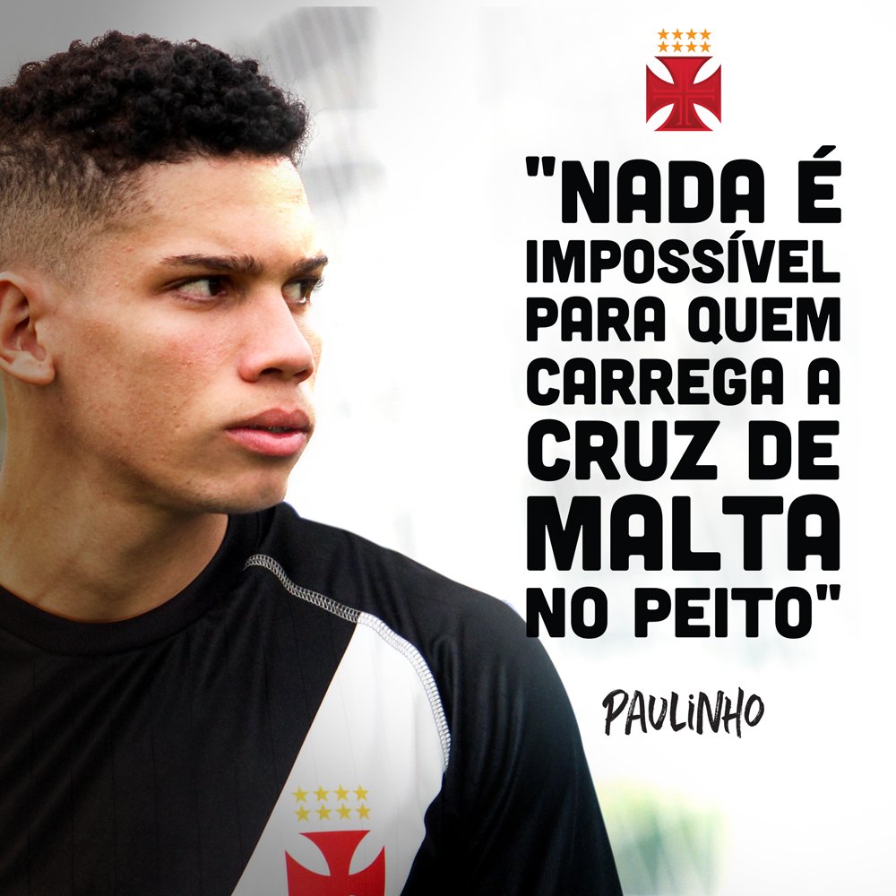 VascodaGama's tweet photo. Estamos juntos nessa, @PaulinhoPH7! 💢🙏🏻 https://t.co/WSya1m2Rgh