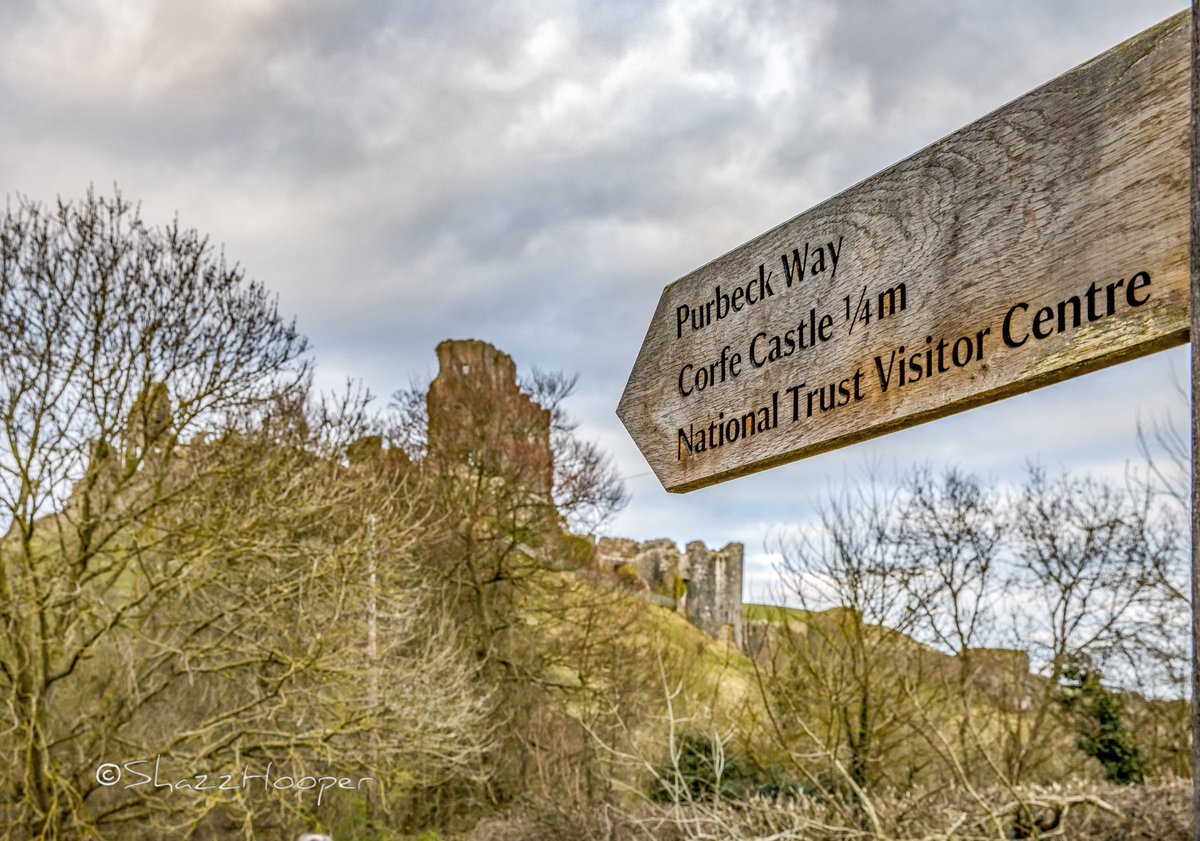 DorsetShazz's tweet photo. ‘This way...’ @nationaltrust @NTCorfeCastle @DiscoverPurbeck @DorsetCulture @lovefordorset @DorsetMag  @walkswanage @visit_dorset #CorfeCastle #dorset #Castle #walks #Countryside #purbeckway https://t.co/8sYQ1qfIkc